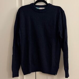 Scotch & Soda Dark Blue Crewneck Sweater
